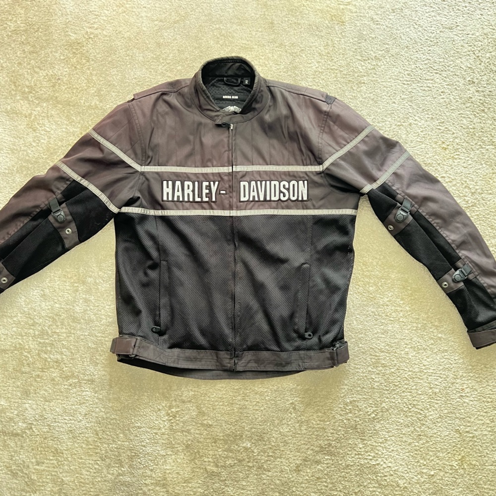 Mens Harley Davidson Riding Gear Motorcycle Jacket
